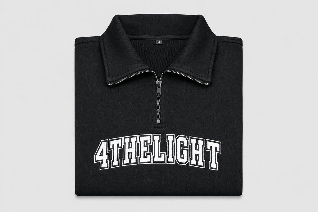 4THELIGHT 1/4 Zip Sweater