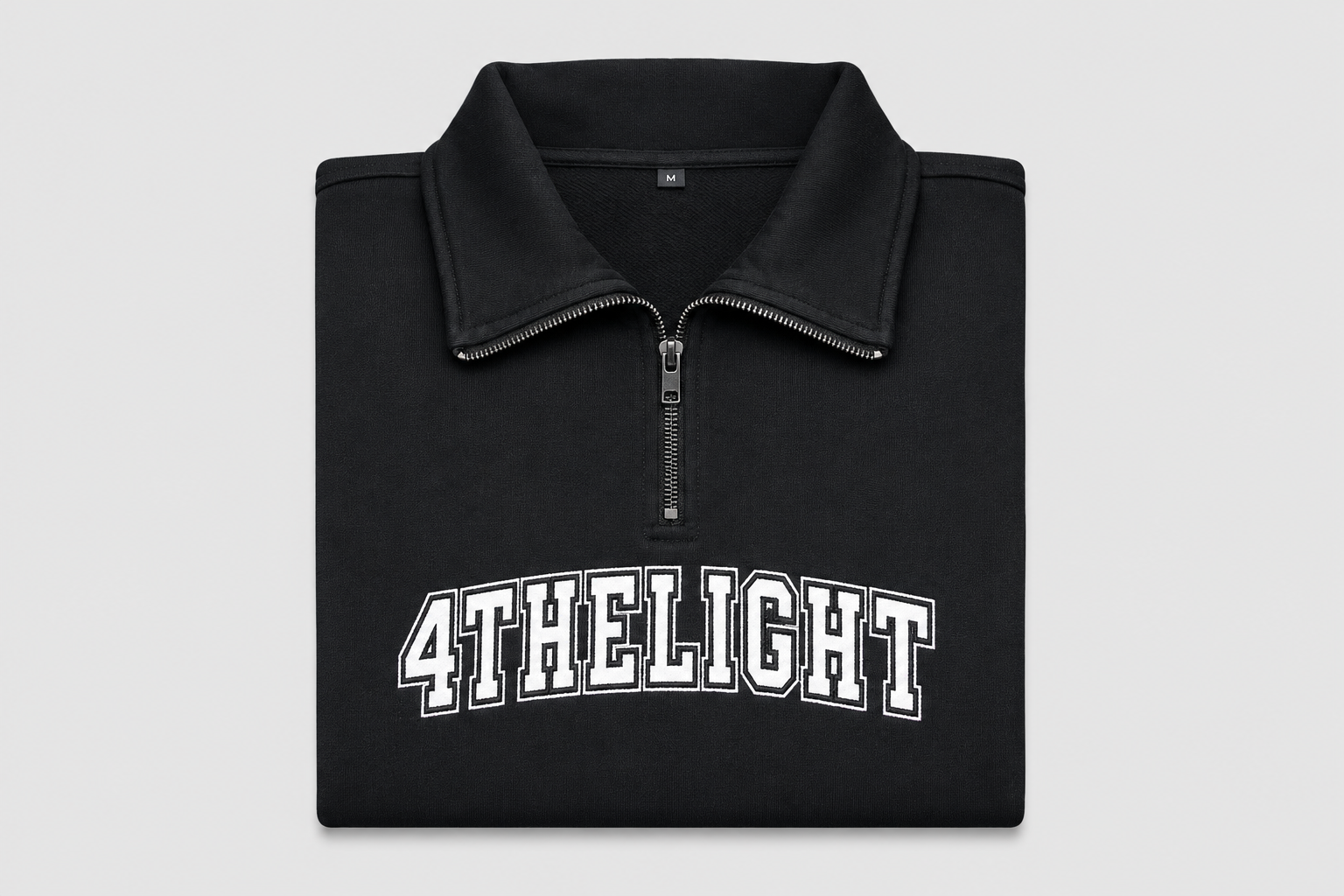 4THELIGHT 1/4 Zip Sweater