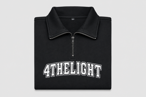 4THELIGHT 1/4 Zip Sweater